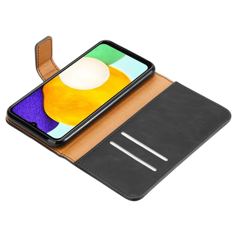 Cadorabo Hülle kompatibel mit Samsung Galaxy A13 5G Schutzhülle mit Magnetverschluss, Standfunktion und Kartenfach