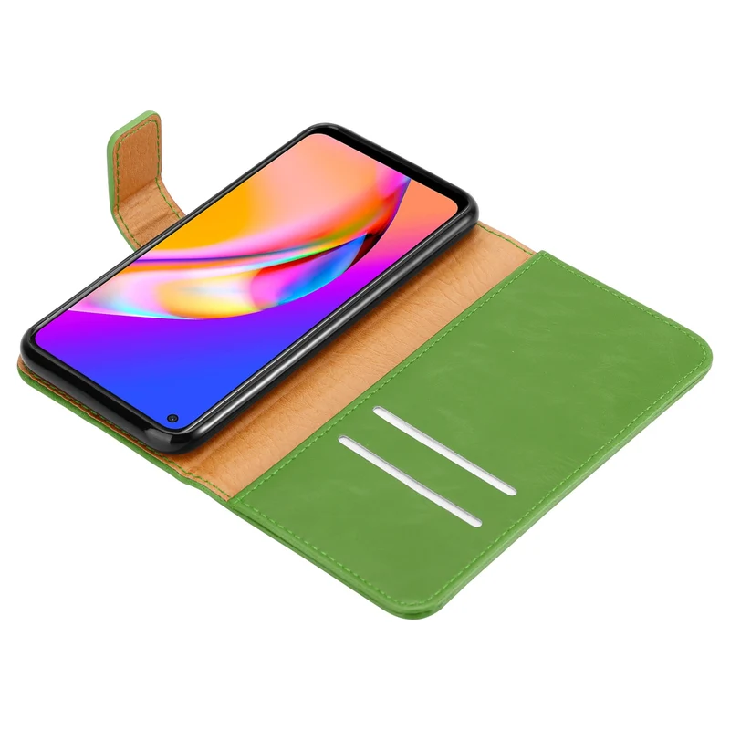 Cadorabo Hülle kompatibel mit Oppo A94 5G Schutzhülle mit Magnetverschluss, Standfunktion und Kartenfach
