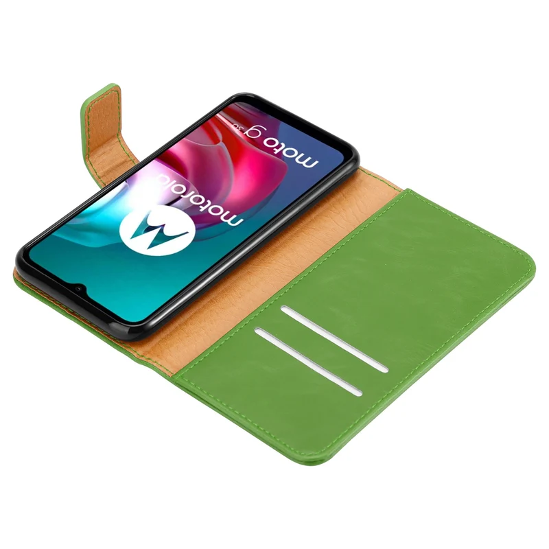 Cadorabo Hülle kompatibel mit Motorola MOTO G10 / G30 Schutzhülle mit Magnetverschluss, Standfunktion und Kartenfach