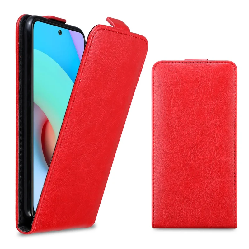 Cadorabo Hülle kompatibel mit Xiaomi RedMi 10 Schutzhülle im Flip Design mit Magnetverschluss