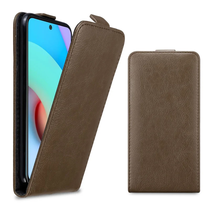 Cadorabo Hülle kompatibel mit Xiaomi RedMi 10 Schutzhülle im Flip Design mit Magnetverschluss