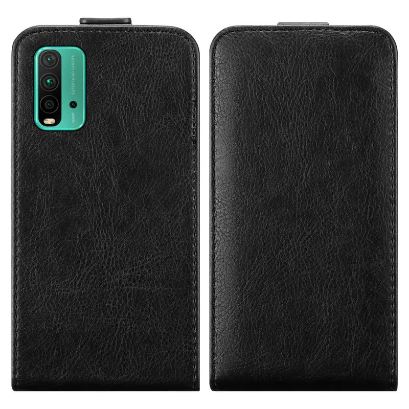 Cadorabo Hülle kompatibel mit Xiaomi RedMi 9T / POCO M3 Schutzhülle im Flip Design mit Magnetverschluss