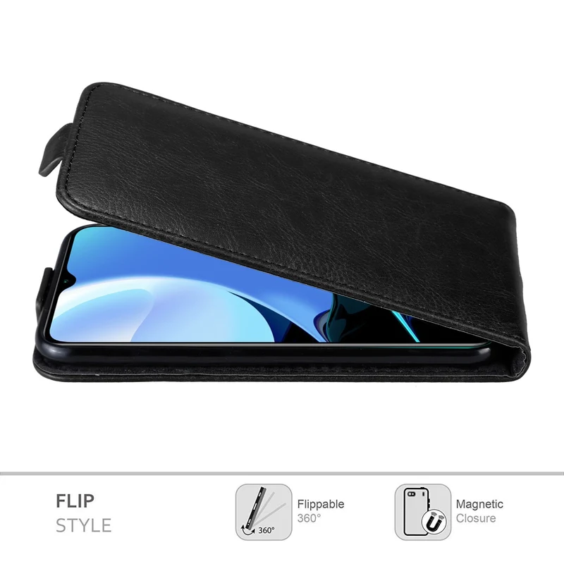Cadorabo Hülle kompatibel mit Xiaomi RedMi 9T / POCO M3 Schutzhülle im Flip Design mit Magnetverschluss