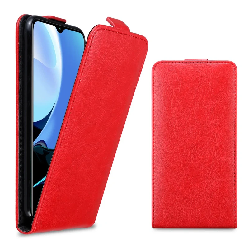 Cadorabo Hülle kompatibel mit Xiaomi RedMi 9T / POCO M3 Schutzhülle im Flip Design mit Magnetverschluss