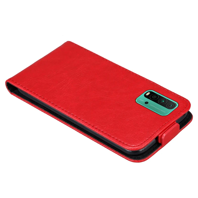 Cadorabo Hülle kompatibel mit Xiaomi RedMi 9T / POCO M3 Schutzhülle im Flip Design mit Magnetverschluss