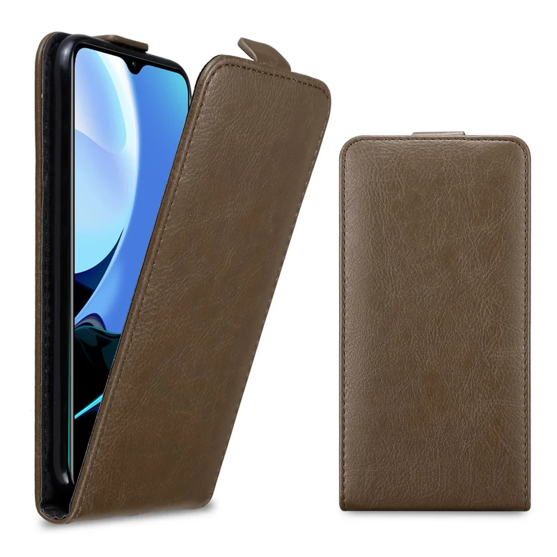 Cadorabo Hülle kompatibel mit Xiaomi RedMi 9T / POCO M3 Schutzhülle im Flip Design mit Magnetverschluss