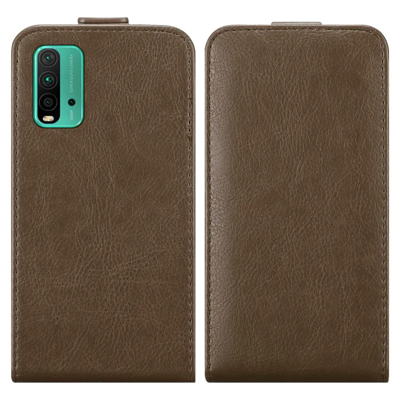 Cadorabo Hülle kompatibel mit Xiaomi RedMi 9T / POCO M3 Schutzhülle im Flip Design mit Magnetverschluss