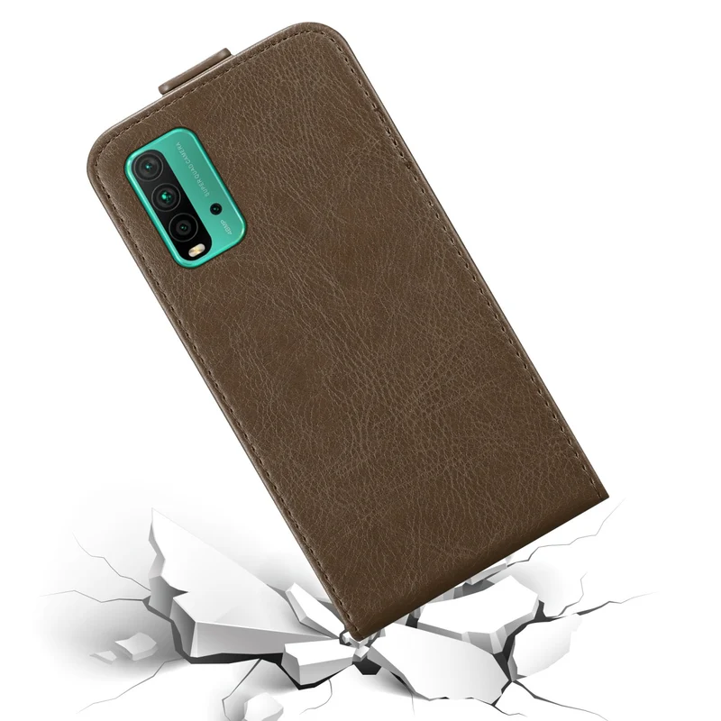 Cadorabo Hülle kompatibel mit Xiaomi RedMi 9T / POCO M3 Schutzhülle im Flip Design mit Magnetverschluss