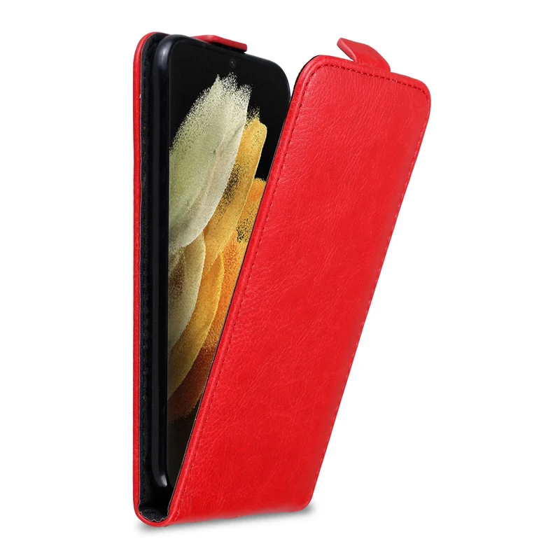 Cadorabo Hülle kompatibel mit Samsung Galaxy S22 ULTRA Schutzhülle im Flip Design mit Magnetverschluss