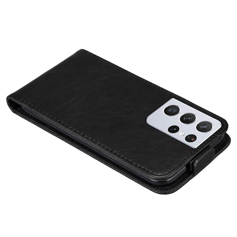 Cadorabo Hülle kompatibel mit Samsung Galaxy S22 ULTRA Schutzhülle im Flip Design mit Magnetverschluss