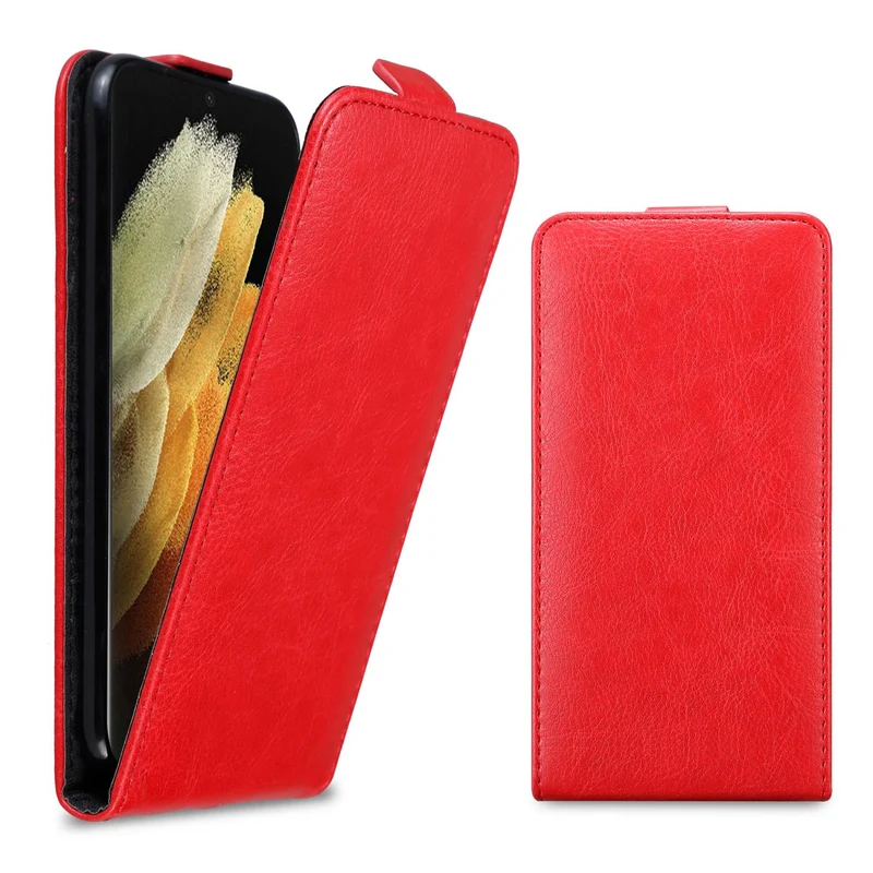 Cadorabo Hülle kompatibel mit Samsung Galaxy S22 ULTRA Schutzhülle im Flip Design mit Magnetverschluss