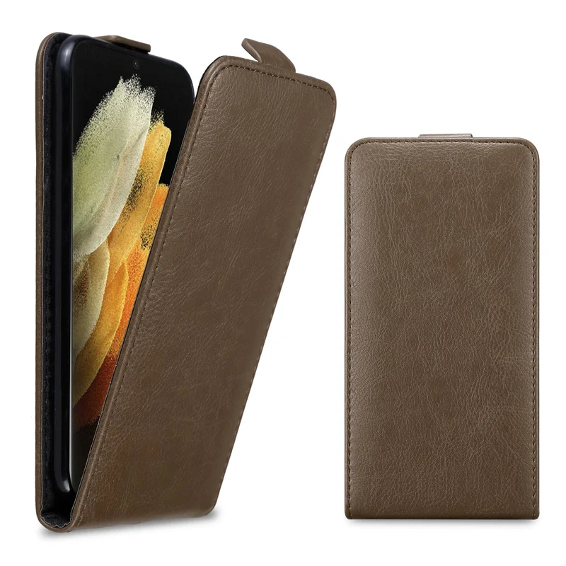 Cadorabo Hülle kompatibel mit Samsung Galaxy S22 ULTRA Schutzhülle im Flip Design mit Magnetverschluss