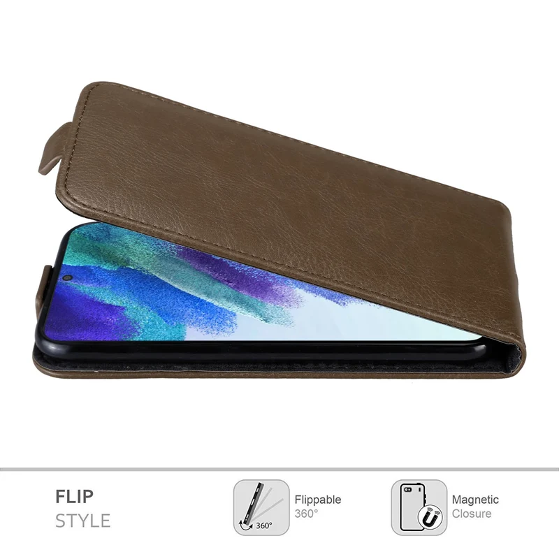 Cadorabo Hülle kompatibel mit Samsung Galaxy S22 PLUS Schutzhülle im Flip Design mit Magnetverschluss