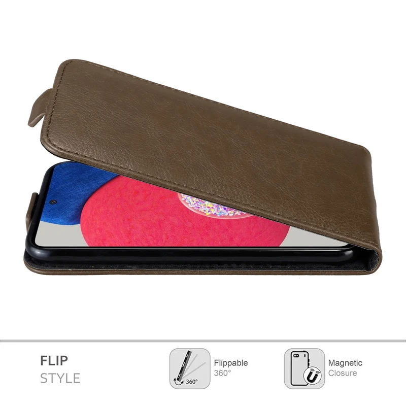 Cadorabo Hülle kompatibel mit Samsung Galaxy A52 (4G / 5G) / A52s Schutzhülle im Flip Design mit Magnetverschluss