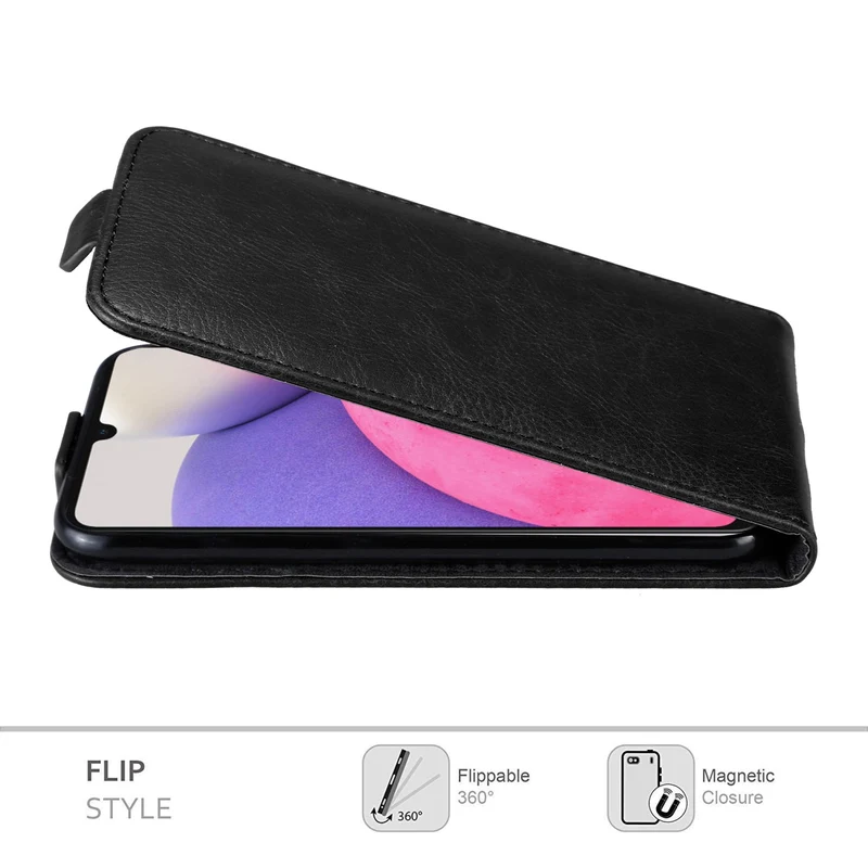 Cadorabo Hülle kompatibel mit Samsung Galaxy A33 5G Schutzhülle im Flip Design mit Magnetverschluss