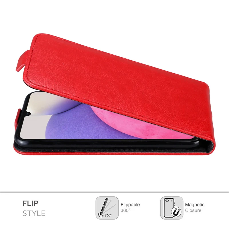 Cadorabo Hülle kompatibel mit Samsung Galaxy A33 5G Schutzhülle im Flip Design mit Magnetverschluss