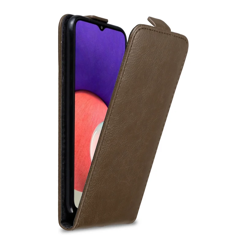 Cadorabo Hülle kompatibel mit Samsung Galaxy A22 5G Schutzhülle im Flip Design mit Magnetverschluss
