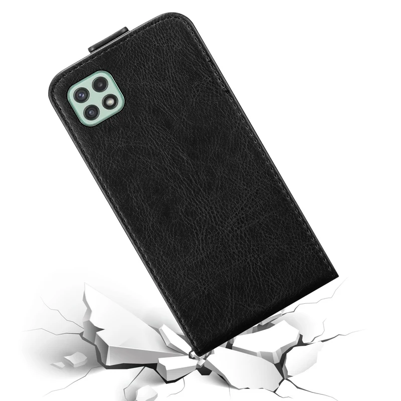 Cadorabo Hülle kompatibel mit Samsung Galaxy A22 5G Schutzhülle im Flip Design mit Magnetverschluss