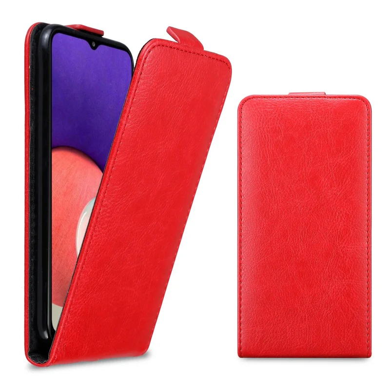 Cadorabo Hülle kompatibel mit Samsung Galaxy A22 5G Schutzhülle im Flip Design mit Magnetverschluss