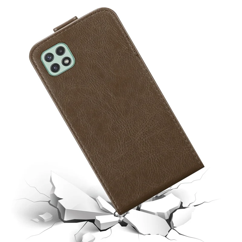 Cadorabo Hülle kompatibel mit Samsung Galaxy A22 5G Schutzhülle im Flip Design mit Magnetverschluss