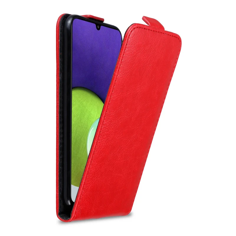 Cadorabo Hülle kompatibel mit Samsung Galaxy A22 4G / M22 / M32 4G Schutzhülle im Flip Design mit Magnetverschluss