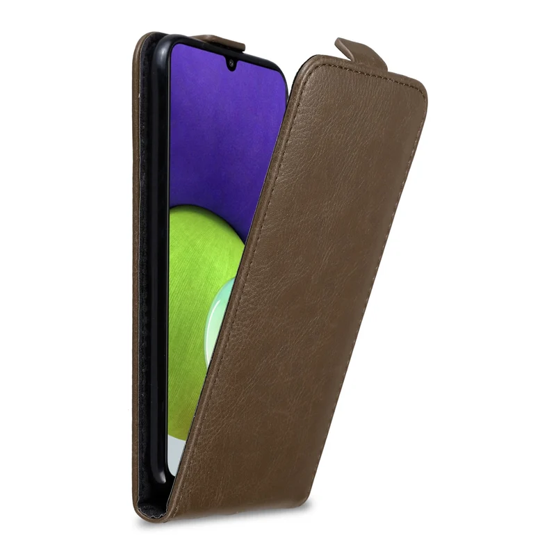 Cadorabo Hülle kompatibel mit Samsung Galaxy A22 4G / M22 / M32 4G Schutzhülle im Flip Design mit Magnetverschluss