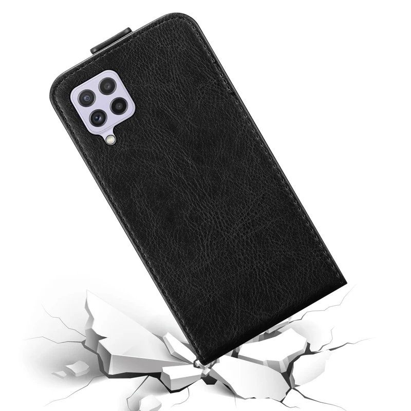 Cadorabo Hülle kompatibel mit Samsung Galaxy A22 4G / M22 / M32 4G Schutzhülle im Flip Design mit Magnetverschluss