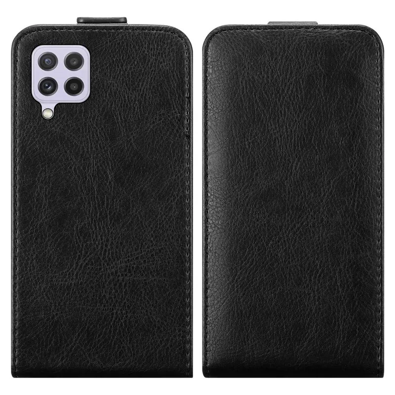 Cadorabo Hülle kompatibel mit Samsung Galaxy A22 4G / M22 / M32 4G Schutzhülle im Flip Design mit Magnetverschluss