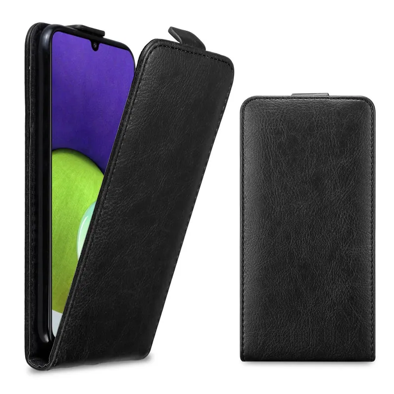 Cadorabo Hülle kompatibel mit Samsung Galaxy A22 4G / M22 / M32 4G Schutzhülle im Flip Design mit Magnetverschluss