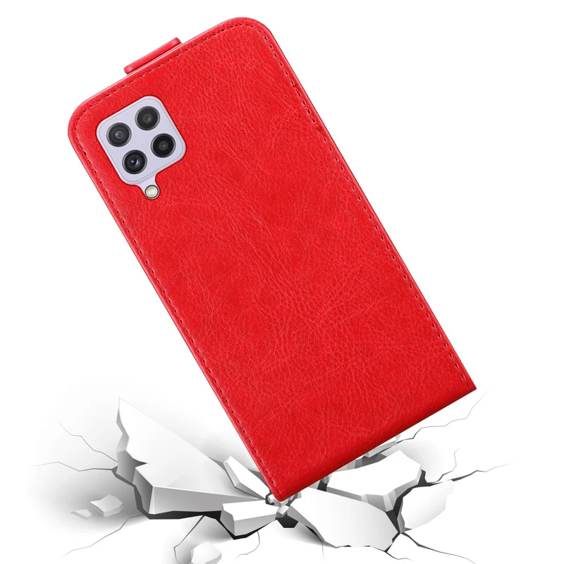 Cadorabo Hülle kompatibel mit Samsung Galaxy A22 4G / M22 / M32 4G Schutzhülle im Flip Design mit Magnetverschluss