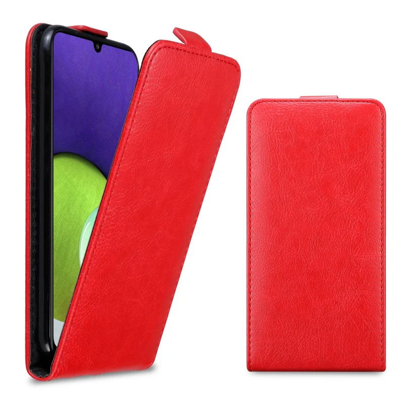 Cadorabo Hülle kompatibel mit Samsung Galaxy A22 4G / M22 / M32 4G Schutzhülle im Flip Design mit Magnetverschluss
