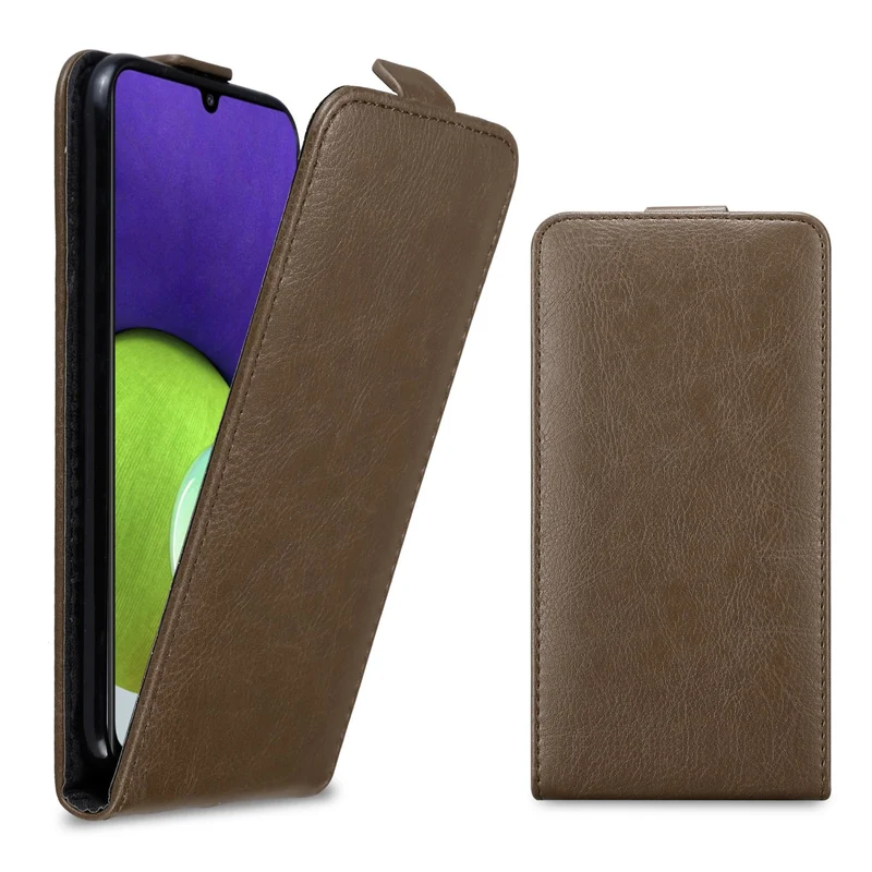 Cadorabo Hülle kompatibel mit Samsung Galaxy A22 4G / M22 / M32 4G Schutzhülle im Flip Design mit Magnetverschluss