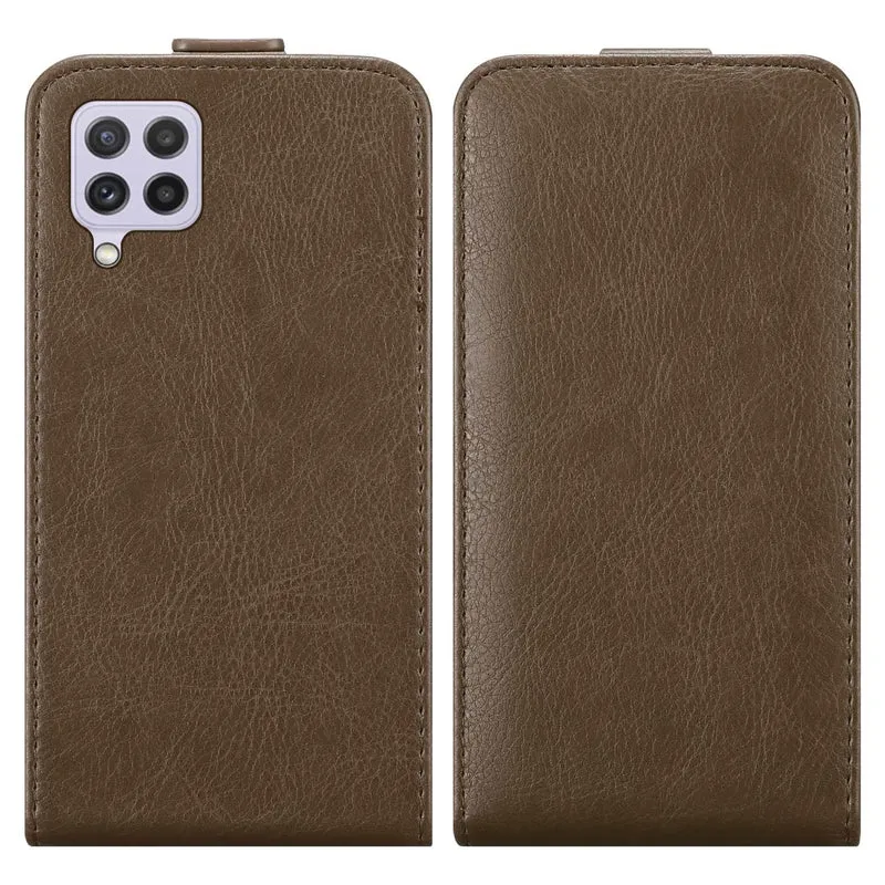 Cadorabo Hülle kompatibel mit Samsung Galaxy A22 4G / M22 / M32 4G Schutzhülle im Flip Design mit Magnetverschluss