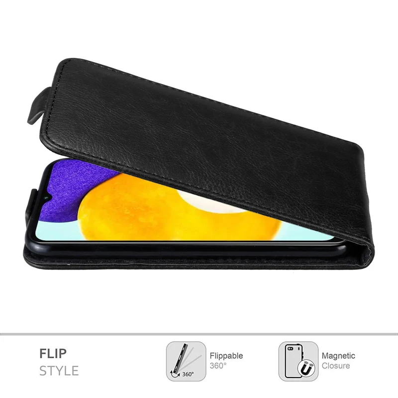 Cadorabo Hülle kompatibel mit Samsung Galaxy A13 5G Schutzhülle im Flip Design mit Magnetverschluss