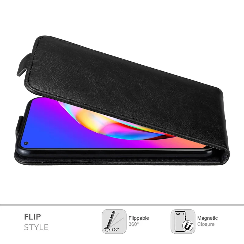 Cadorabo Hülle kompatibel mit Oppo A94 5G Schutzhülle im Flip Design mit Magnetverschluss
