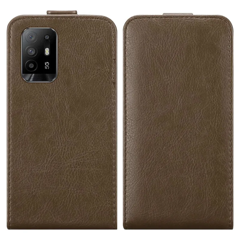 Cadorabo Hülle kompatibel mit Oppo A94 5G Schutzhülle im Flip Design mit Magnetverschluss