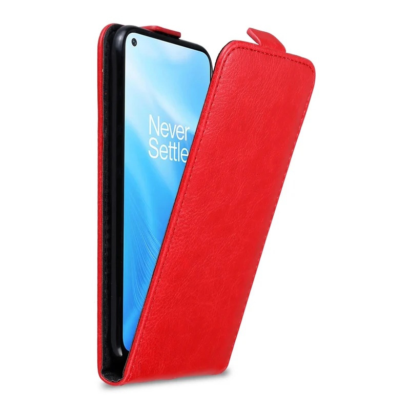 Cadorabo Hülle kompatibel mit OnePlus Nord N200 5G Schutzhülle im Flip Design mit Magnetverschluss