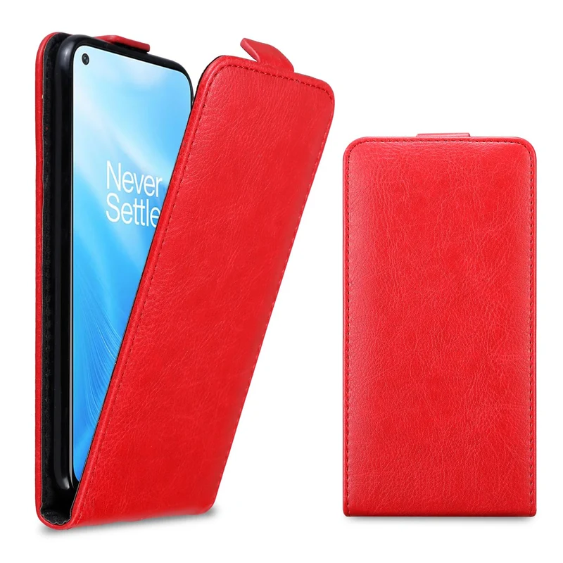Cadorabo Hülle kompatibel mit OnePlus Nord N200 5G Schutzhülle im Flip Design mit Magnetverschluss