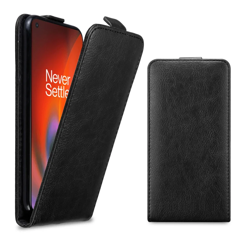 Cadorabo Hülle kompatibel mit OnePlus Nord 2 5G Schutzhülle im Flip Design mit Magnetverschluss