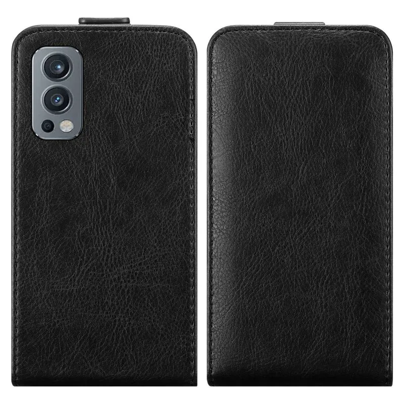 Cadorabo Hülle kompatibel mit OnePlus Nord 2 5G Schutzhülle im Flip Design mit Magnetverschluss