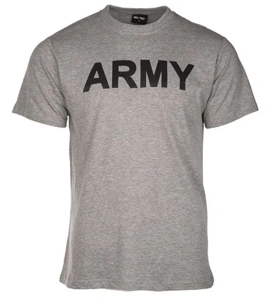 Mil-Tec T-Shirt m. Druck "Army"