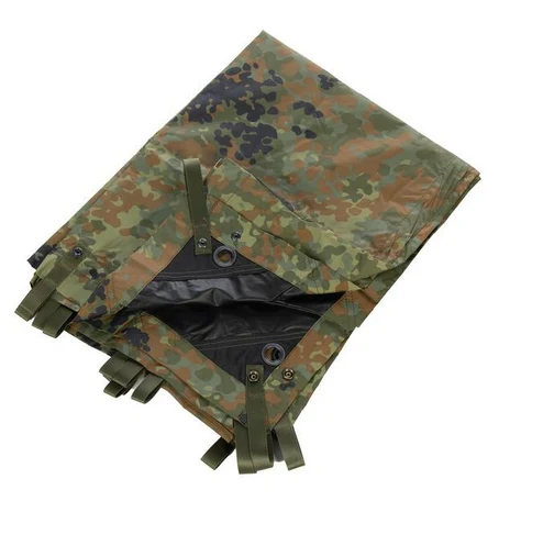 TacGear Basha / Tarp - Flecktarn Plane Nässeschutz