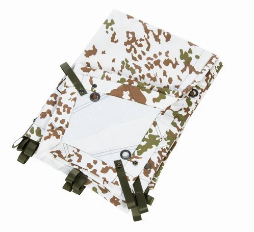 TacGear Basha / Tarp - Flecktarn Plane Nässeschutz