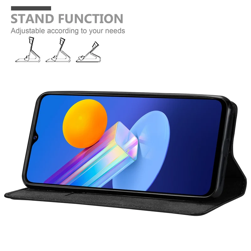 Cadorabo Hülle kompatibel mit Vivo Y52 5G / Y72 5G Schutzhülle mit Magnetverschluss, Standfunktion und Kartenfach