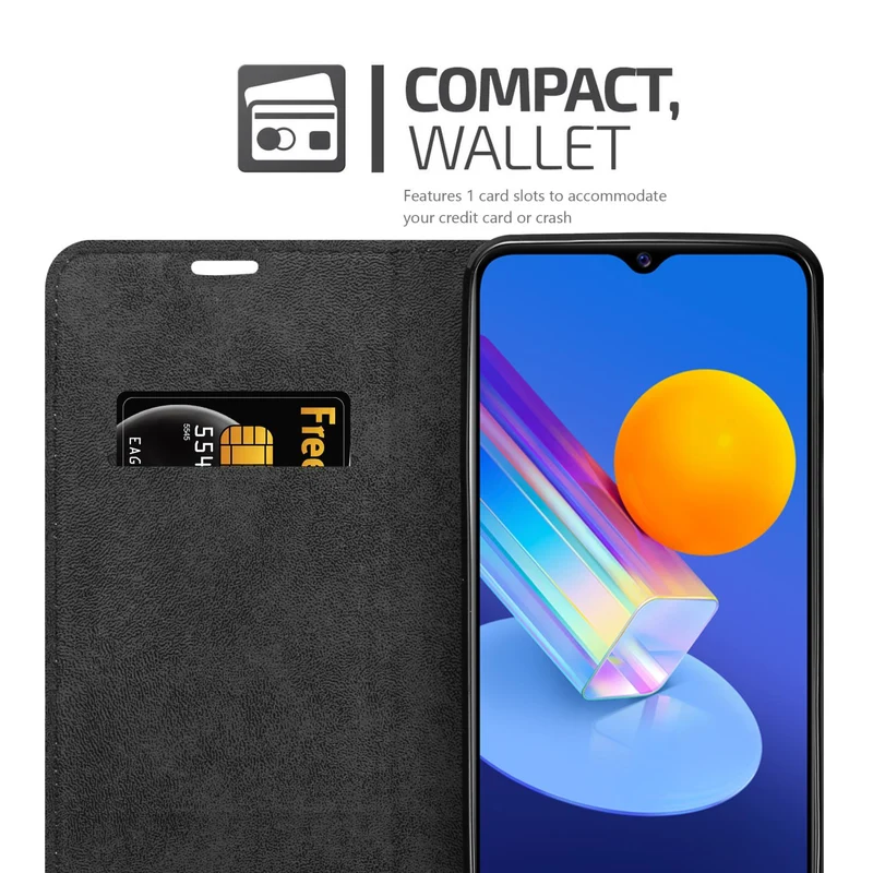 Cadorabo Hülle kompatibel mit Vivo Y52 5G / Y72 5G Schutzhülle mit Magnetverschluss, Standfunktion und Kartenfach