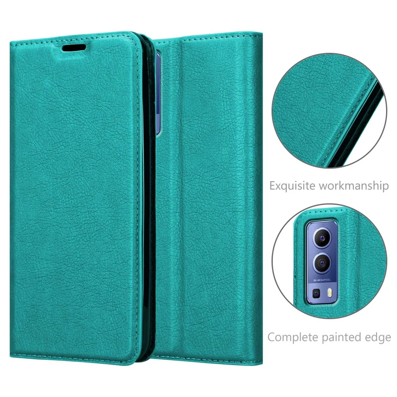 Cadorabo Hülle kompatibel mit Vivo Y52 5G / Y72 5G Schutzhülle mit Magnetverschluss, Standfunktion und Kartenfach