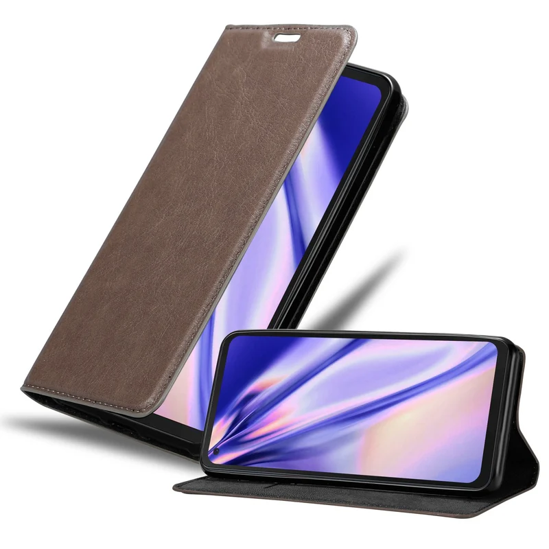 Cadorabo Hülle kompatibel mit Samsung Galaxy XCover PRO Schutzhülle mit Magnetverschluss, Standfunktion und Kartenfach
