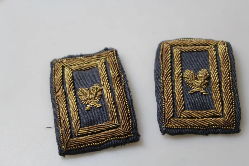 Paar RA-Riegel für Oberoffiziere aus dem 2. Weltkrieg