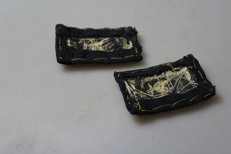 Paar RA-Riegel für Oberoffiziere aus dem 2. Weltkrieg