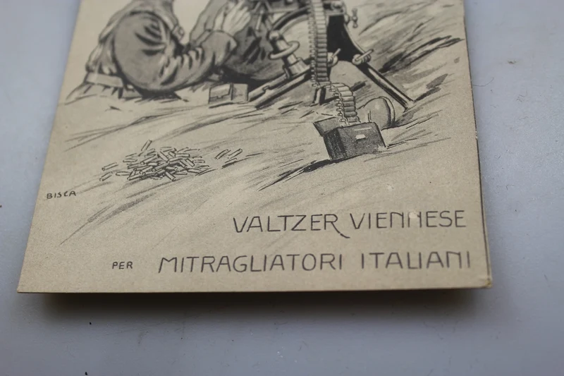 Postkarte „Wiener Walzer“ 1. WK
